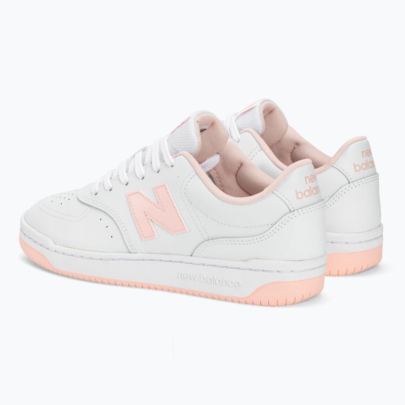 Scarpe New Balance donna BBW80 bianco/rosa 4