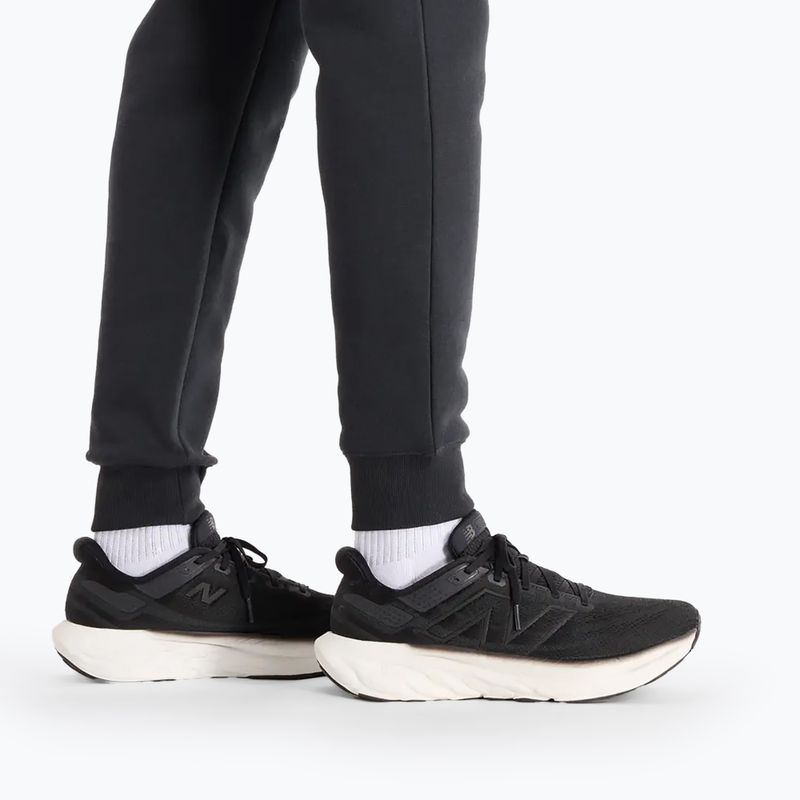 Pantaloni New Balance Fleece Jogger da uomo, nero 6