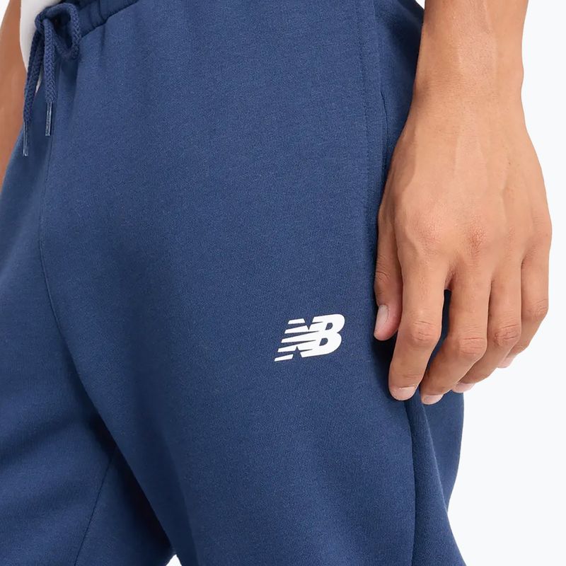 Pantaloni New Balance Fleece Jogger uomo navy 5