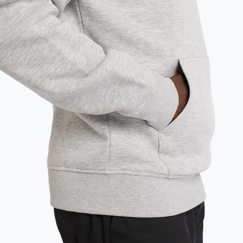 Felpa con cappuccio New Balance Core Brushed da uomo, grigio atletico 5