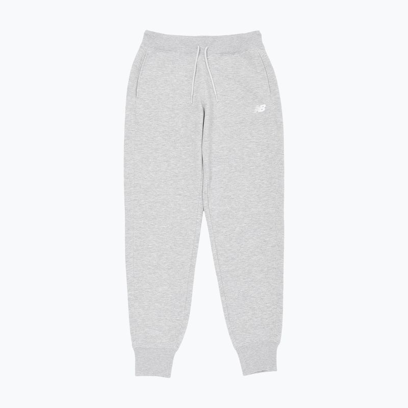 Pantaloni New Balance Fleece Jogger donna grigio atletico 7