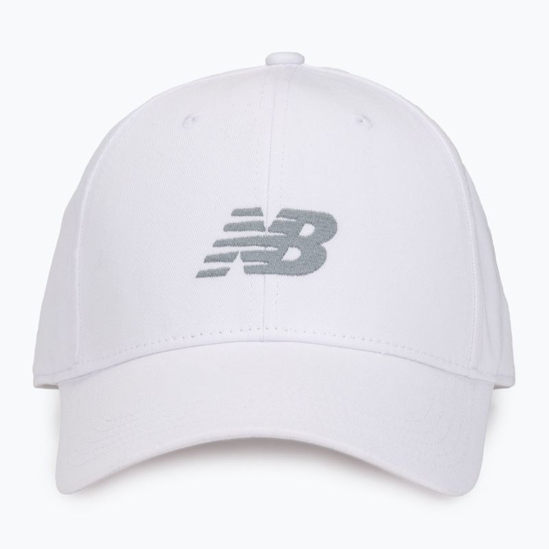 New Balance 6 Panel Structured Snapback cap bianco 2