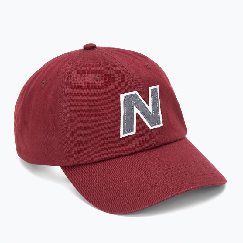New Balance V990 Block N Curved Brim mercurio berretto da baseball rosso