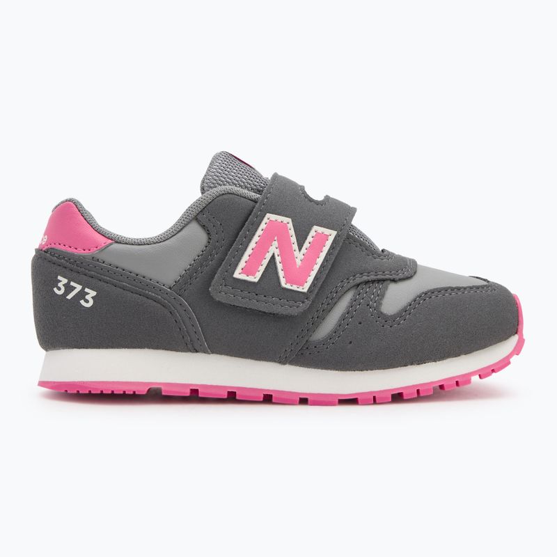 Scarpe per bambini New Balance 373's V2 grey/pink 2