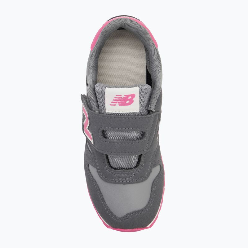 Scarpe per bambini New Balance 373's V2 grey/pink 5