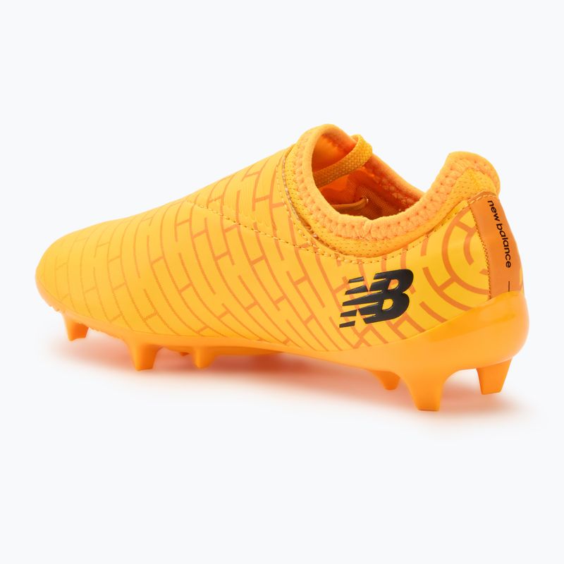 Scarpe da calcio per bambini New Balance Furon Dispatch V7+ FG arancione 3