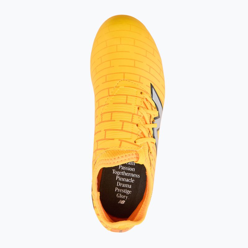 Scarpe da calcio per bambini New Balance Furon Dispatch V7+ FG arancione 5