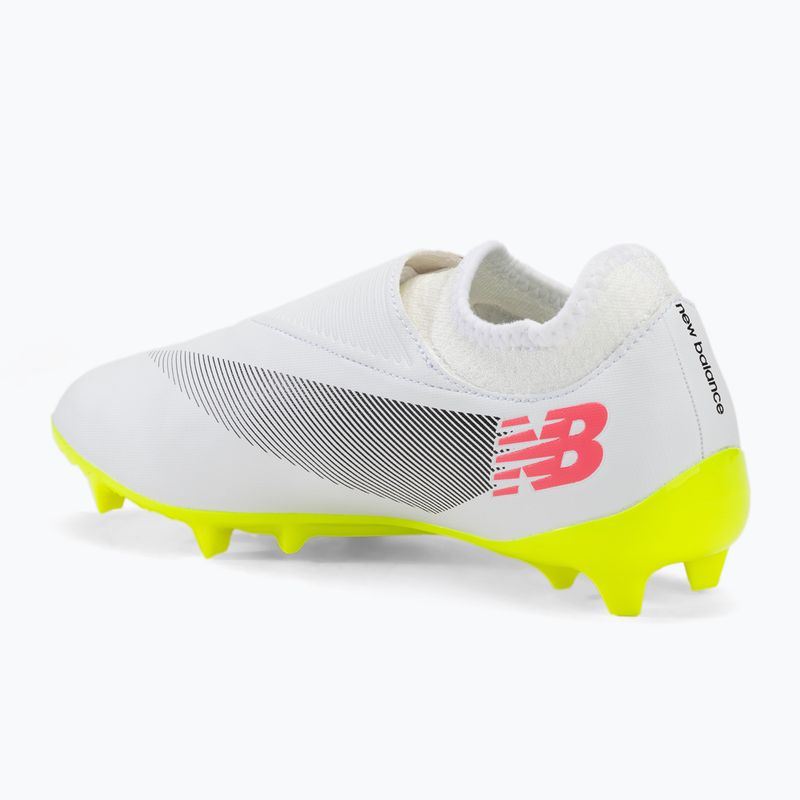 New Balance scarpe da calcio da uomo Furon Dispatch V7+ FG bianco 3