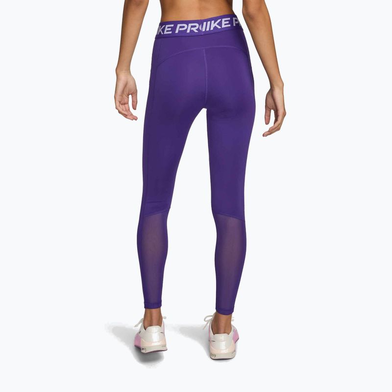 Leggings donna Nike Pro 365 Tight court purple/white 3