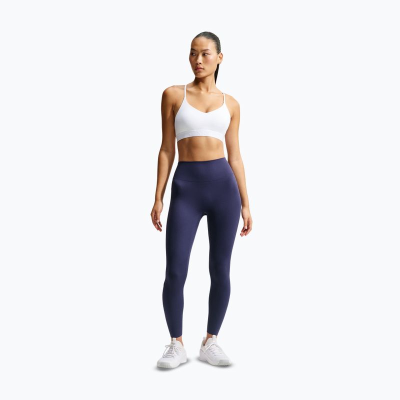 Reggiseno sportivo Nike Indy Light Support white/stone mauve 2