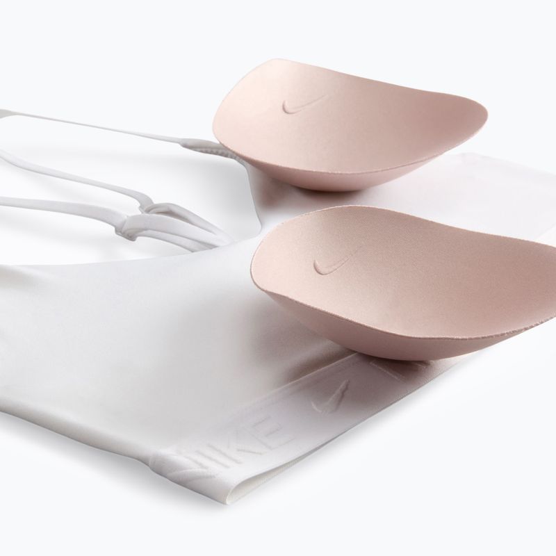 Reggiseno sportivo Nike Indy Light Support white/stone mauve 7