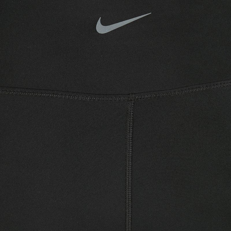 Pantaloncini da donna Nike One a vita alta 5" Biker nero 3