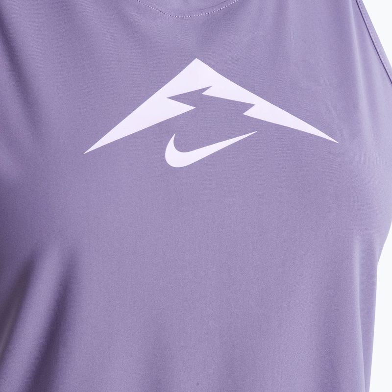 Canotta da corsa Nike Trail Dri-Fit Graphic TT Donna daybreak/lilac bloom 3