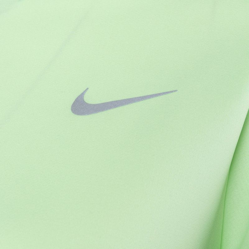 Donna Nike Dri-Fit Pacer Crew running a maniche lunghe verde vapore 3