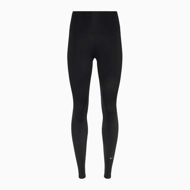 Leggings donna Nike One a vita alta 7/8 nero