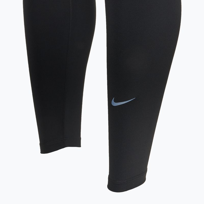 Leggings donna Nike One a vita alta 7/8 nero 3