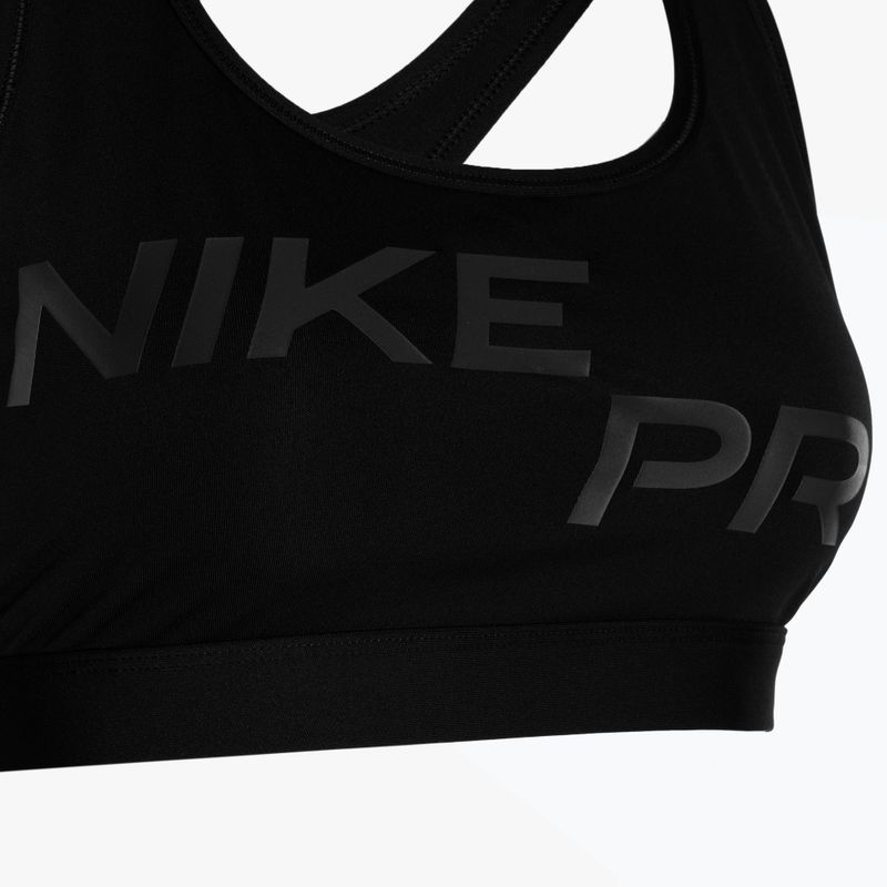 Reggiseno Nike Pro Swoosh Light Support nero/bianco 3