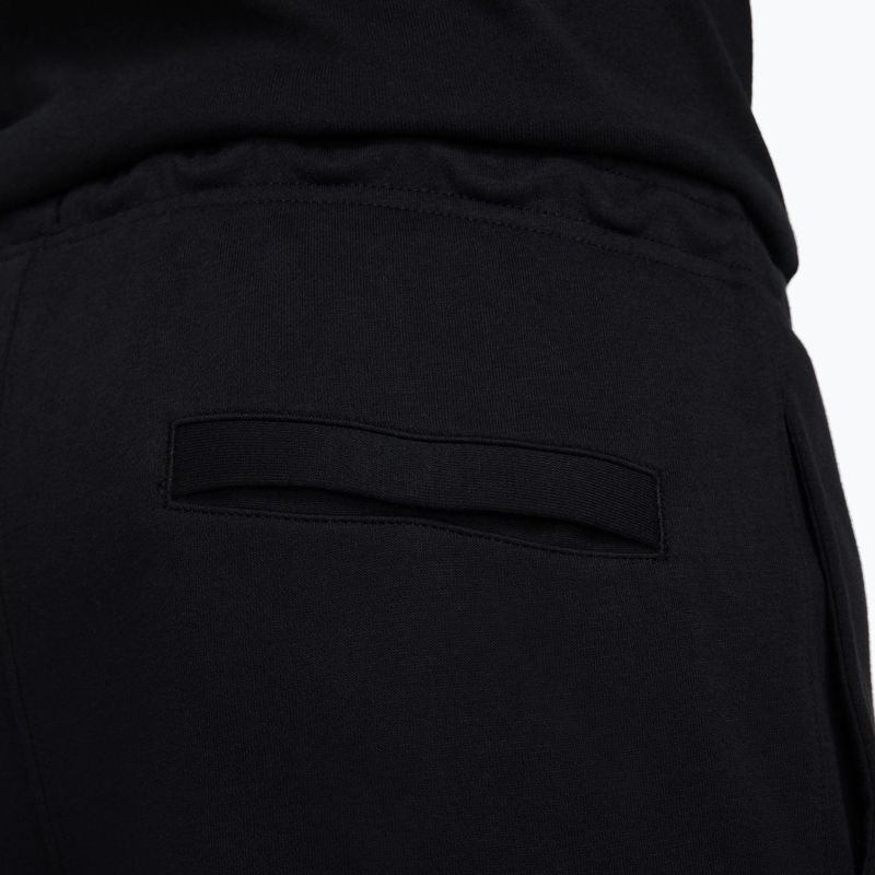 Pantaloni uomo Nike Club French Terry Joggers black/black/white 5