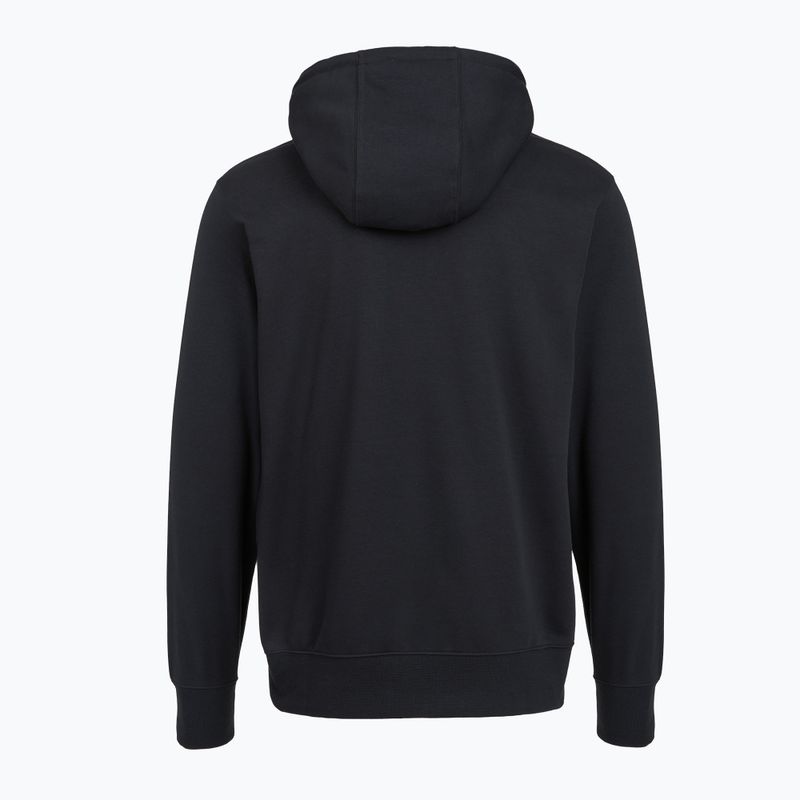 Felpa con cappuccio Nike Club French Terry Uomo nero/nero/bianco 9