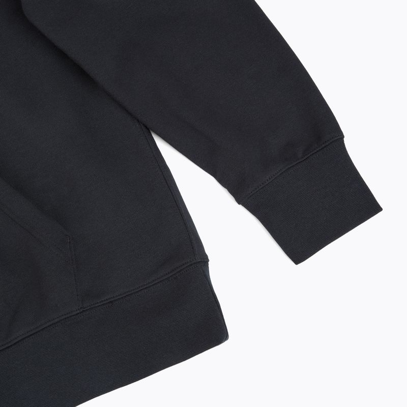 Felpa con cappuccio Nike Club French Terry Uomo nero/nero/bianco 11