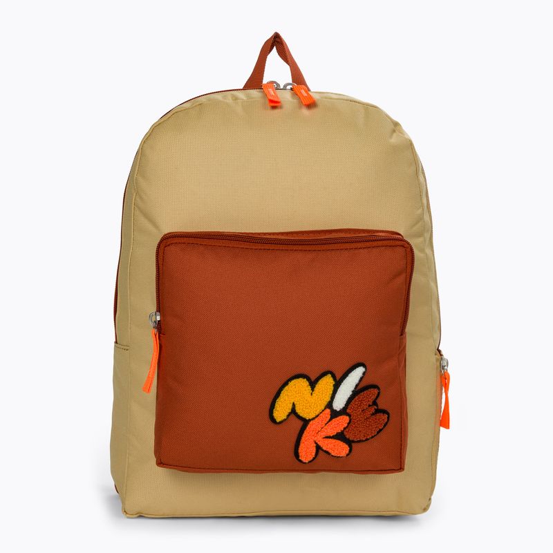 Nike Classic 16 l sesamo/alba bruciata/arancione totale zaino urbano per bambini