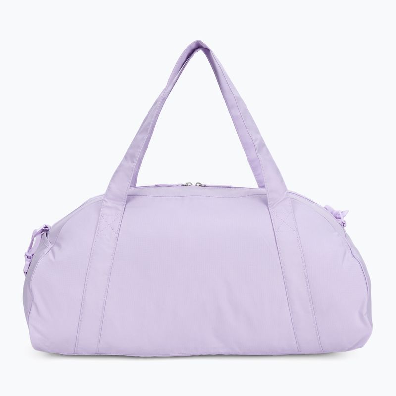 Borsa da allenamento Nike Gym Club da donna 24 l, lilla, lilla, verde evapor. 3