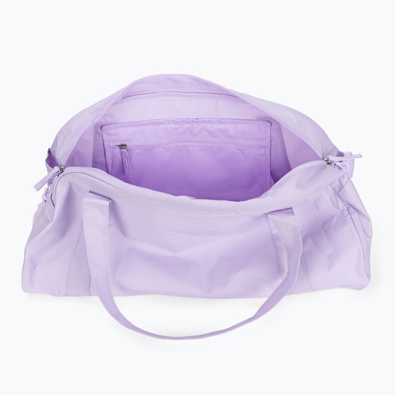 Borsa da allenamento Nike Gym Club da donna 24 l, lilla, lilla, verde evapor. 6