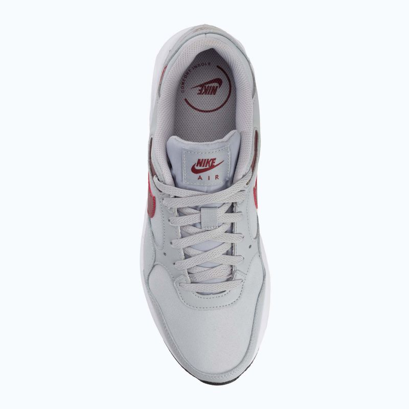 Uomo Nike Air Max Sc lupo grigio / borgogna cotta / bianco / rosso scuro squadra scarpe 5