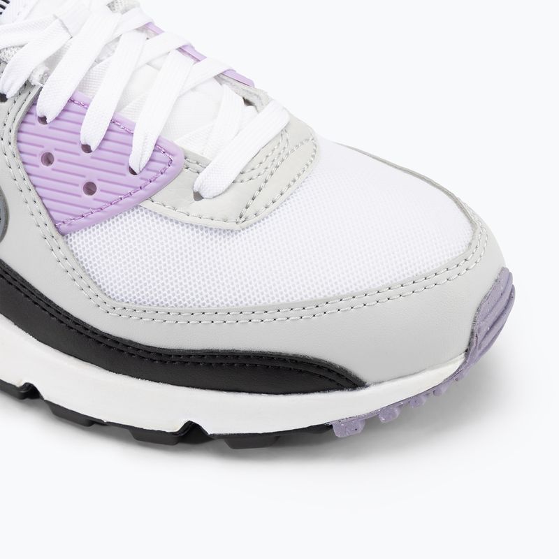 Nike Air Max 90 scarpe da donna bianco/lilla/photon dust/grigio freddo 7