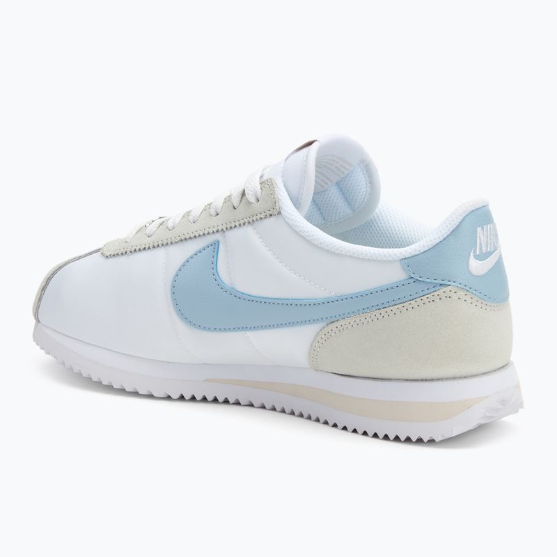 Scarpe Nike Cortez da donna bianco/blu armeria 3