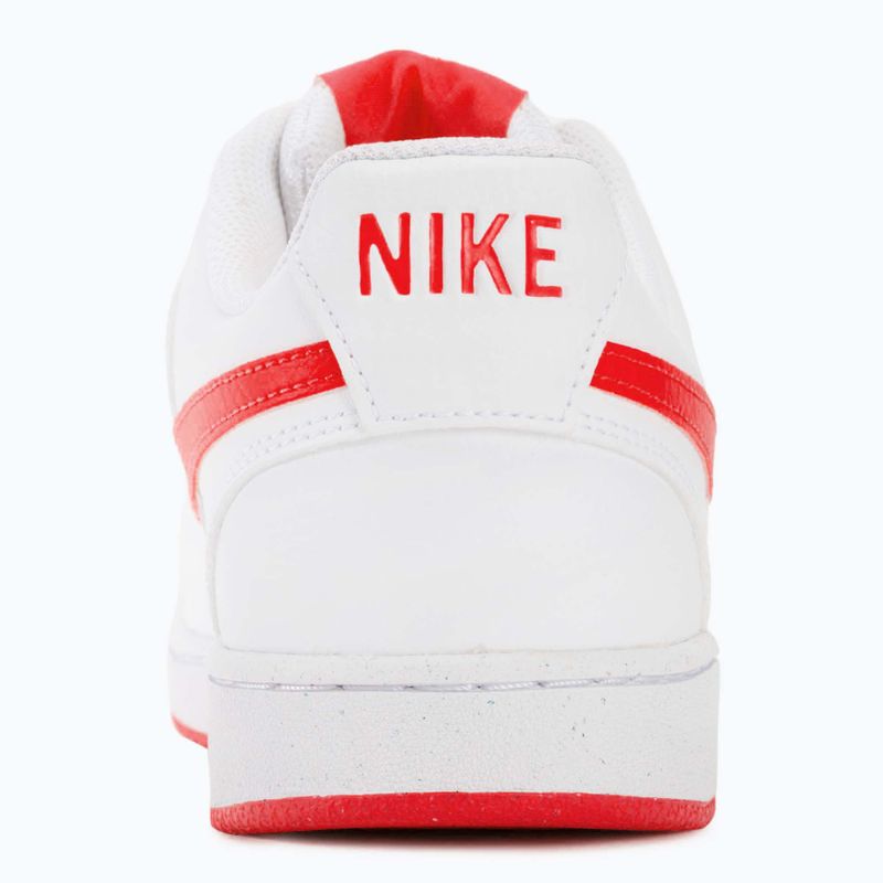 Scarpe da uomo Nike Court Vision Low Next Nature bianco/university red 6