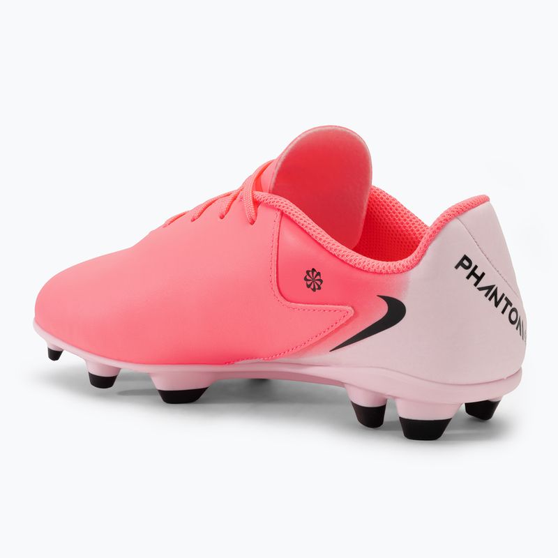 Scarpe da calcio Nike Phantom GX II Club FG/MG Junior sunset pulse/nero per bambini 3