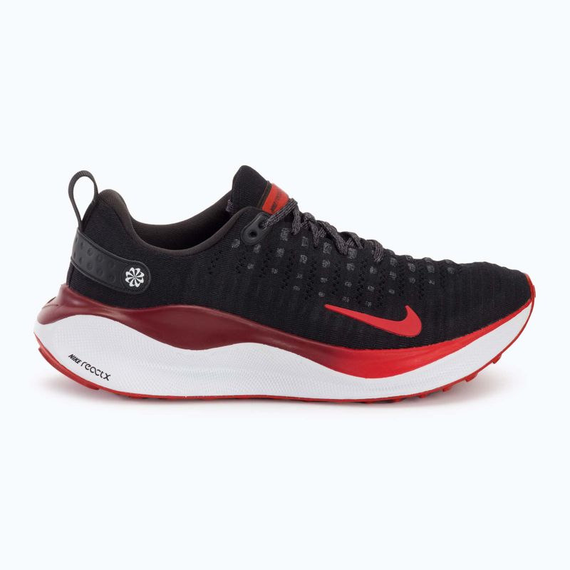 Scarpe da corsa da uomo Nike InfinityRN 4 Extra Wide nero / rosso squadra / rosso fuoco 2