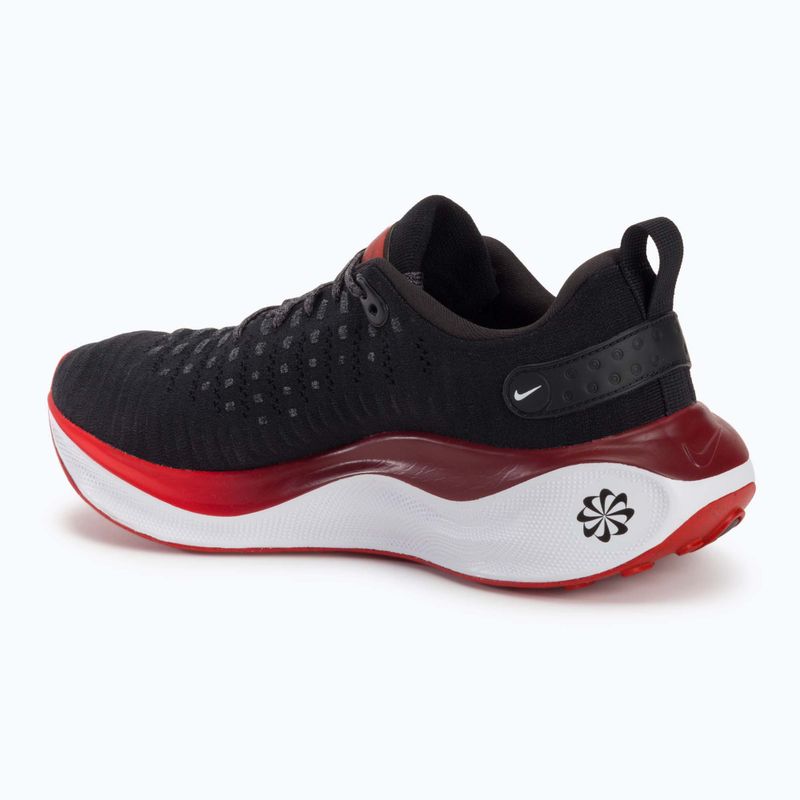 Scarpe da corsa da uomo Nike InfinityRN 4 Extra Wide nero / rosso squadra / rosso fuoco 3