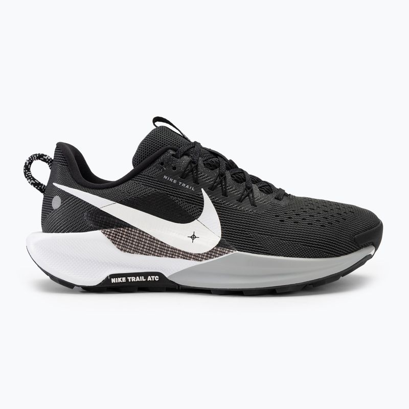 Nike Pegasus Trail 5 scarpe da corsa nero/antracite/grigio lupo/bianco 2