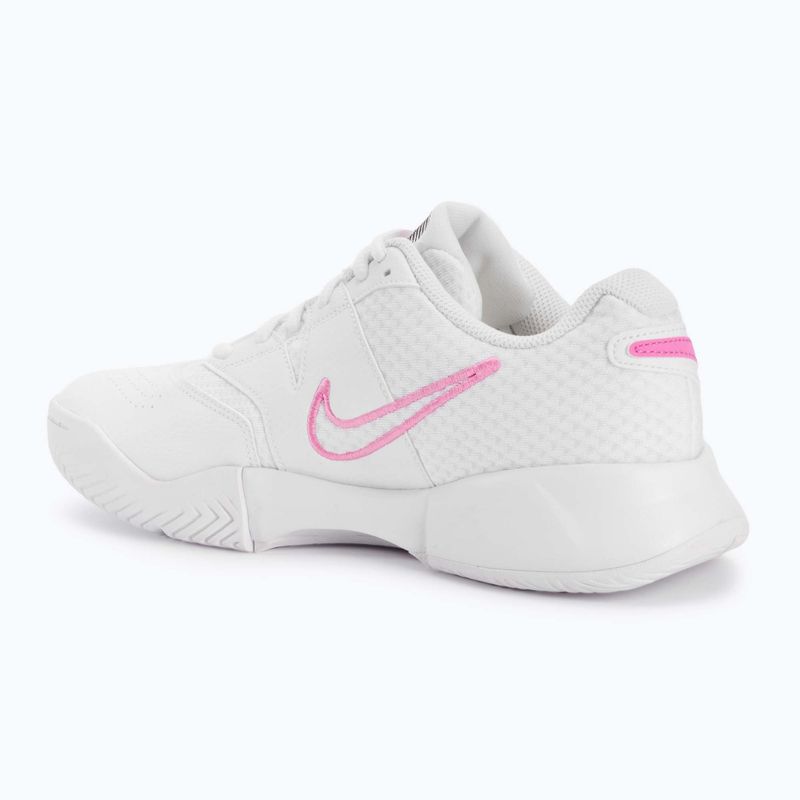 Scarpe da tennis da donna Nike Court Lite 4 bianco/nero/rosa brillante 3