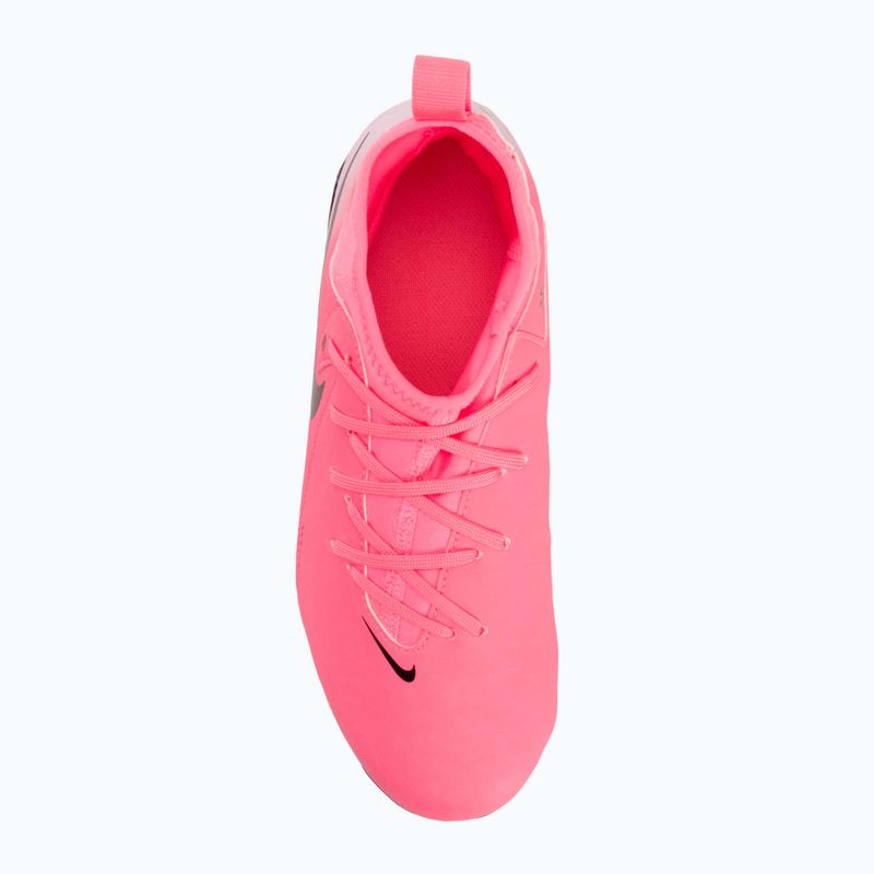 Nike Phantom Luna II Academy FG/MG Junior, scarpe da calcio per bambini, colore nero e tramonto 5