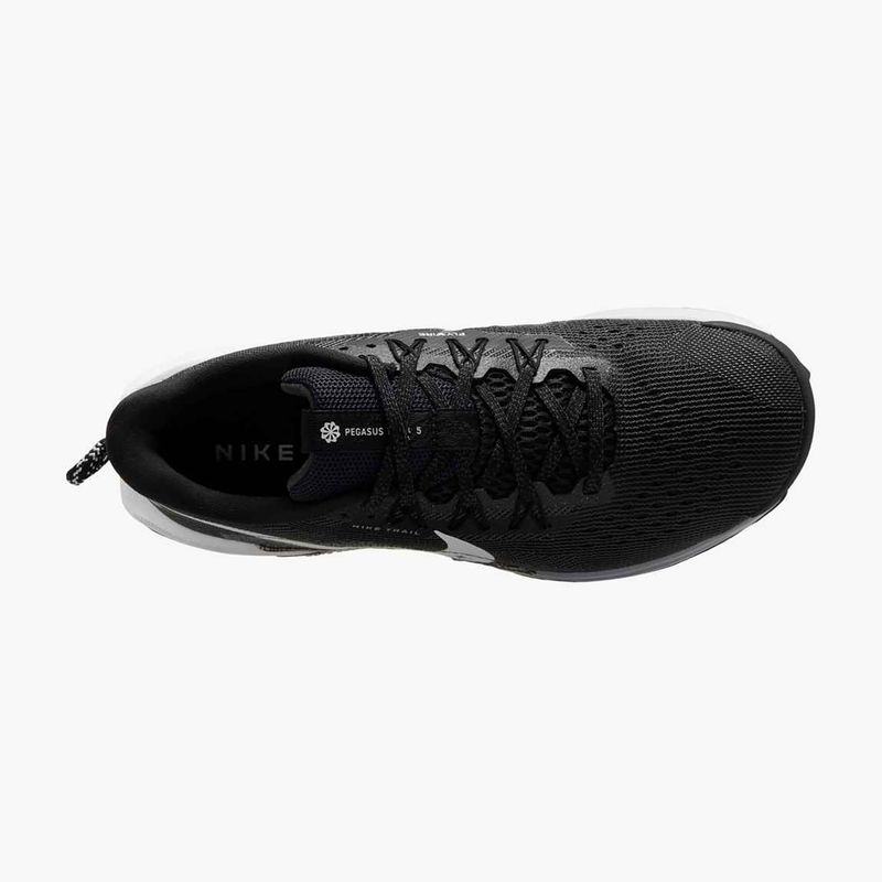 Nike Pegasus Trail 5 donne scarpe da corsa nero / bianco / antracite / lupo grigio 6
