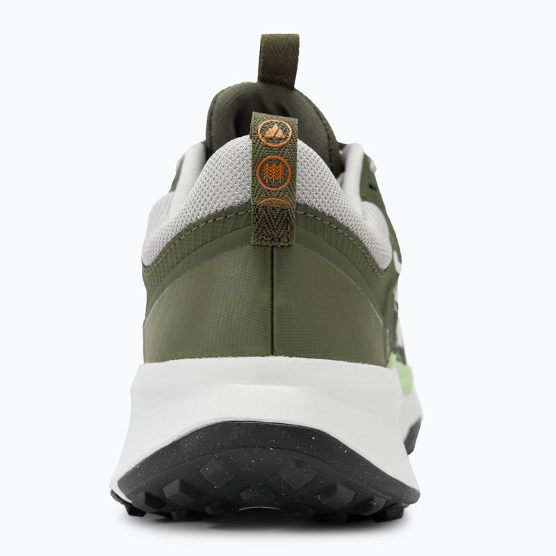 Nike Juniper Trail 2 Next Nature scarpe da corsa uomo medio oliva/ferro chiaro/lilla fiorito/bianco sommitale 6