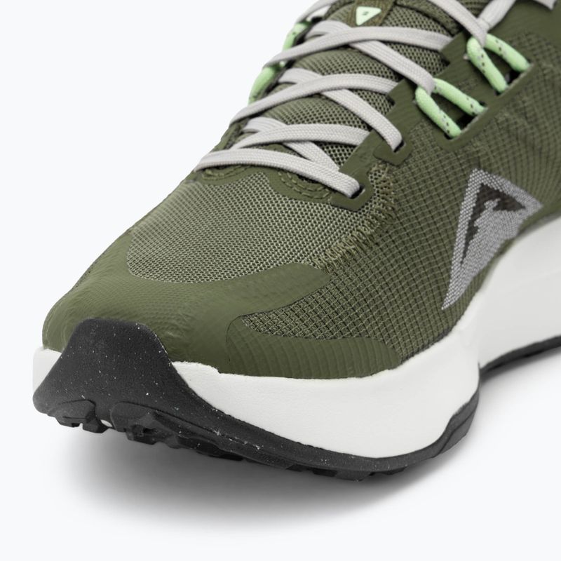 Nike Juniper Trail 2 Next Nature scarpe da corsa uomo medio oliva/ferro chiaro/lilla fiorito/bianco sommitale 7