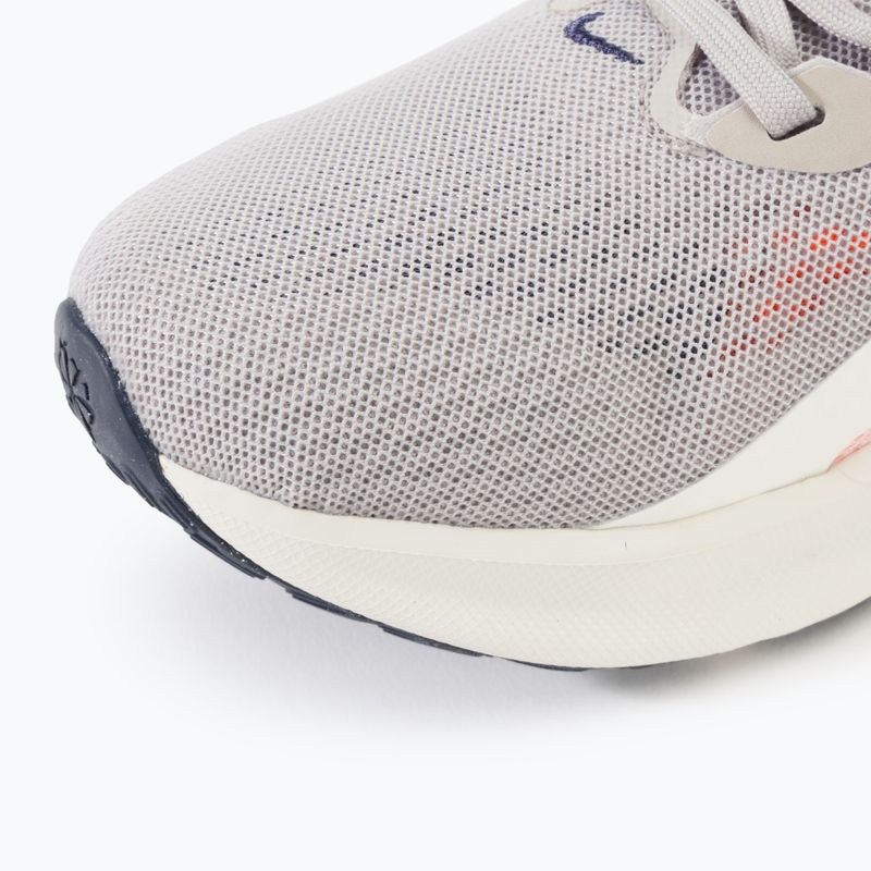 Nike Downshifter 13 uomini scarpe da corsa luce minerale di ferro / totale arancione / vela / tuono blu 7