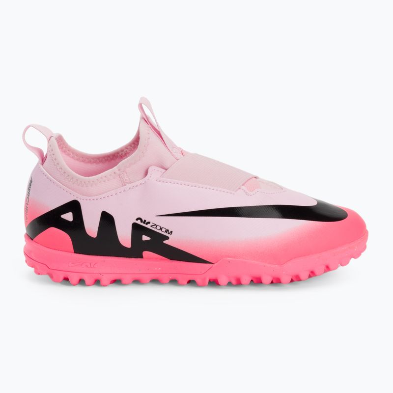 Scarpe da calcio per bambini Nike Zoom Mercurial Vapor 15 Academy TF rosa schiuma/nero 2