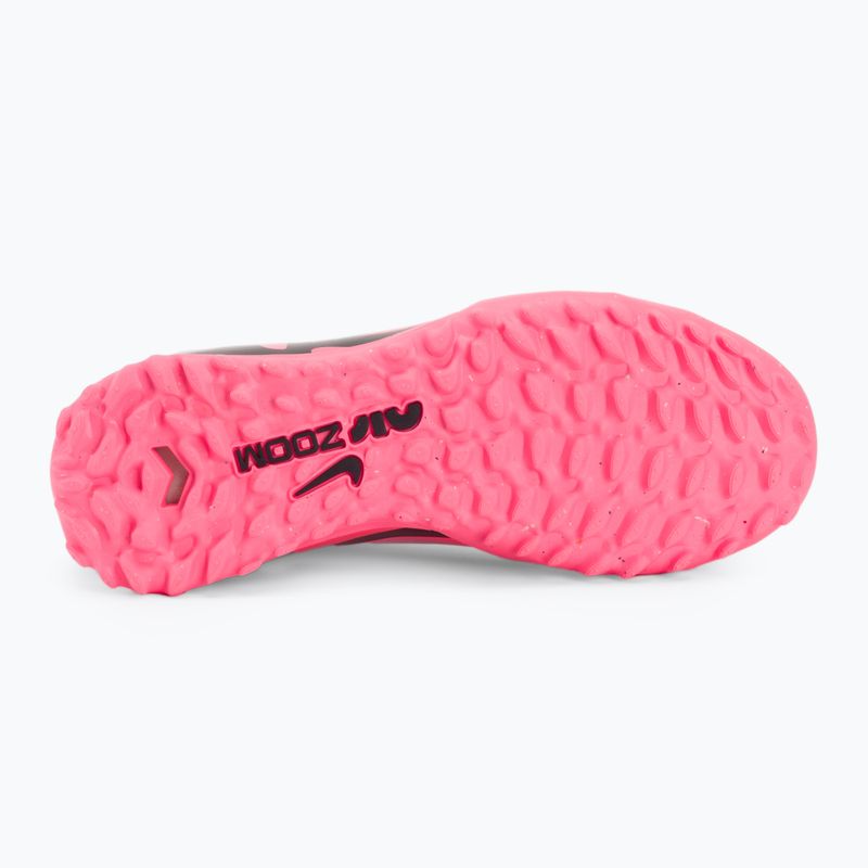 Scarpe da calcio per bambini Nike Zoom Mercurial Vapor 15 Academy TF rosa schiuma/nero 4