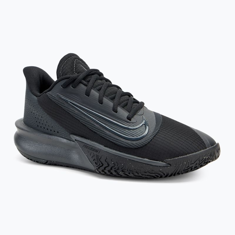 Scarpe da basket uomo Nike Precision 7 nero/antracite