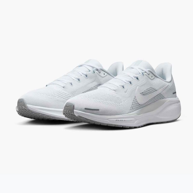 Scarpe da corsa da uomo Nike Pegasus 41 bianco / bianco / di puro platino 10