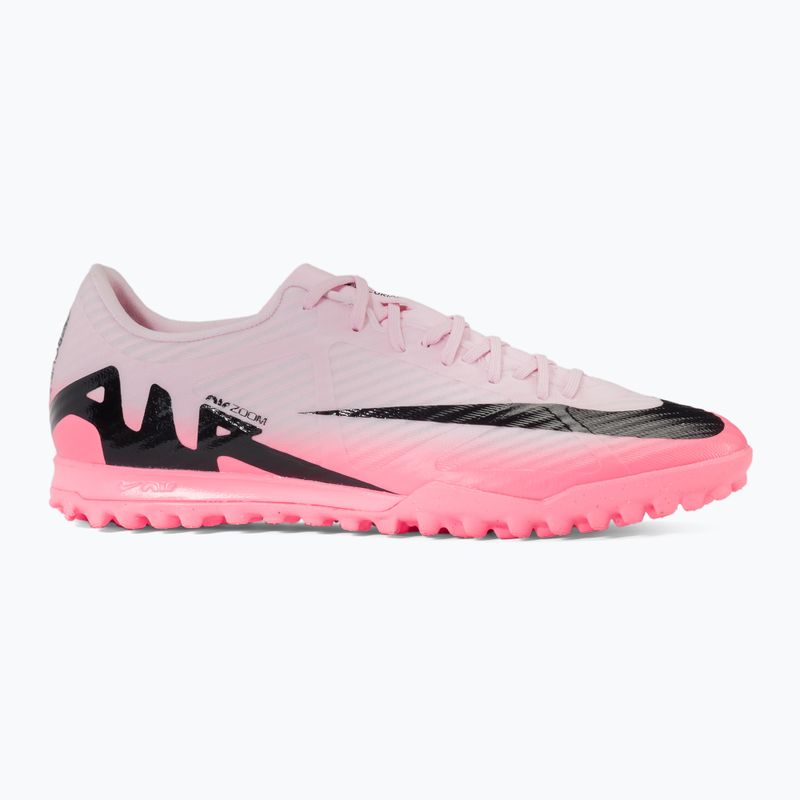 Scarpe da calcio Nike Zoom Mercurial Vapor 15 Academy TF rosa schiuma/nero 2