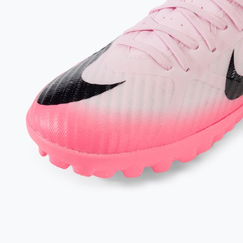 Scarpe da calcio Nike Zoom Mercurial Vapor 15 Academy TF rosa schiuma/nero 7