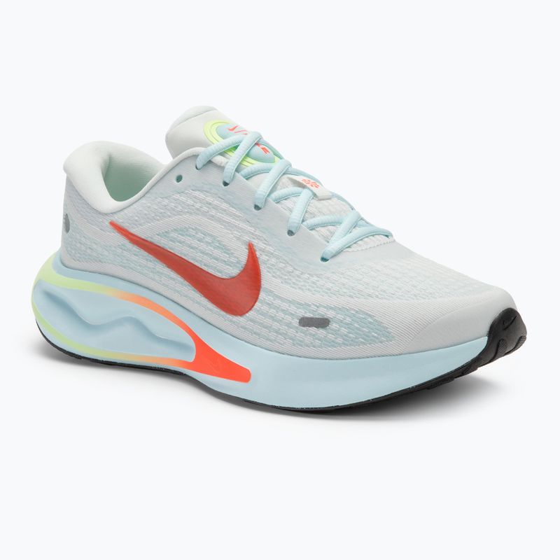 Nike Journey Run scarpe da corsa da donna vertice bianco / ghiacciaio blu / volt a malapena / luminoso cremisi