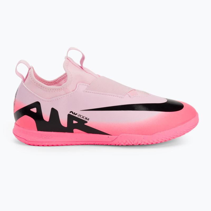Scarpe da calcio per bambini Nike Jr Zoom Mercurial Vapor 15 Academy IC rosa schiuma/nero 2