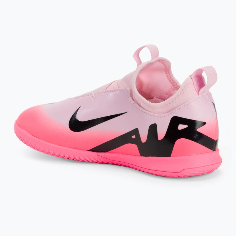 Scarpe da calcio per bambini Nike Jr Zoom Mercurial Vapor 15 Academy IC rosa schiuma/nero 3